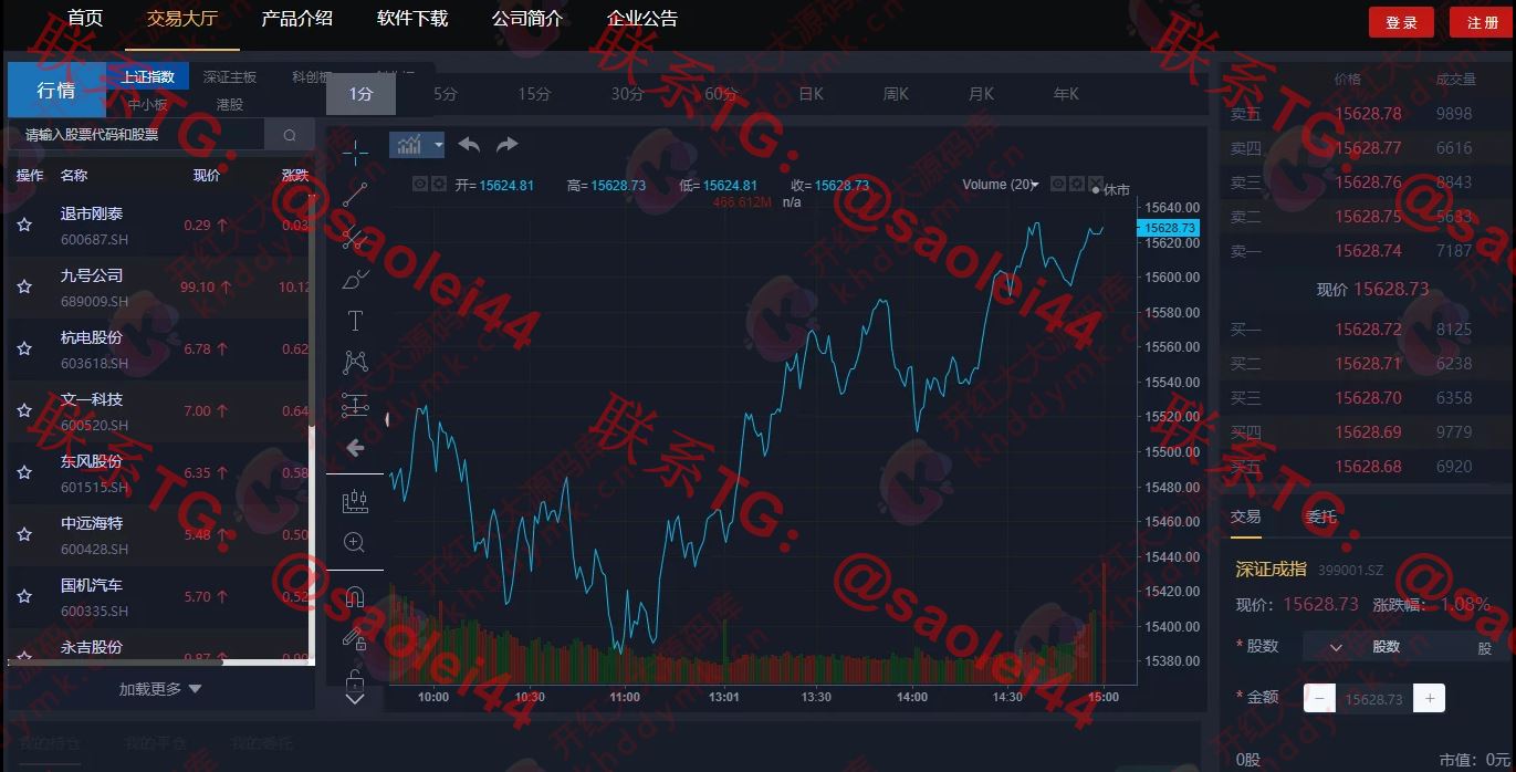 单向交易两融系统/配资系统/股票交易系统-heichanym.com-黑产源码