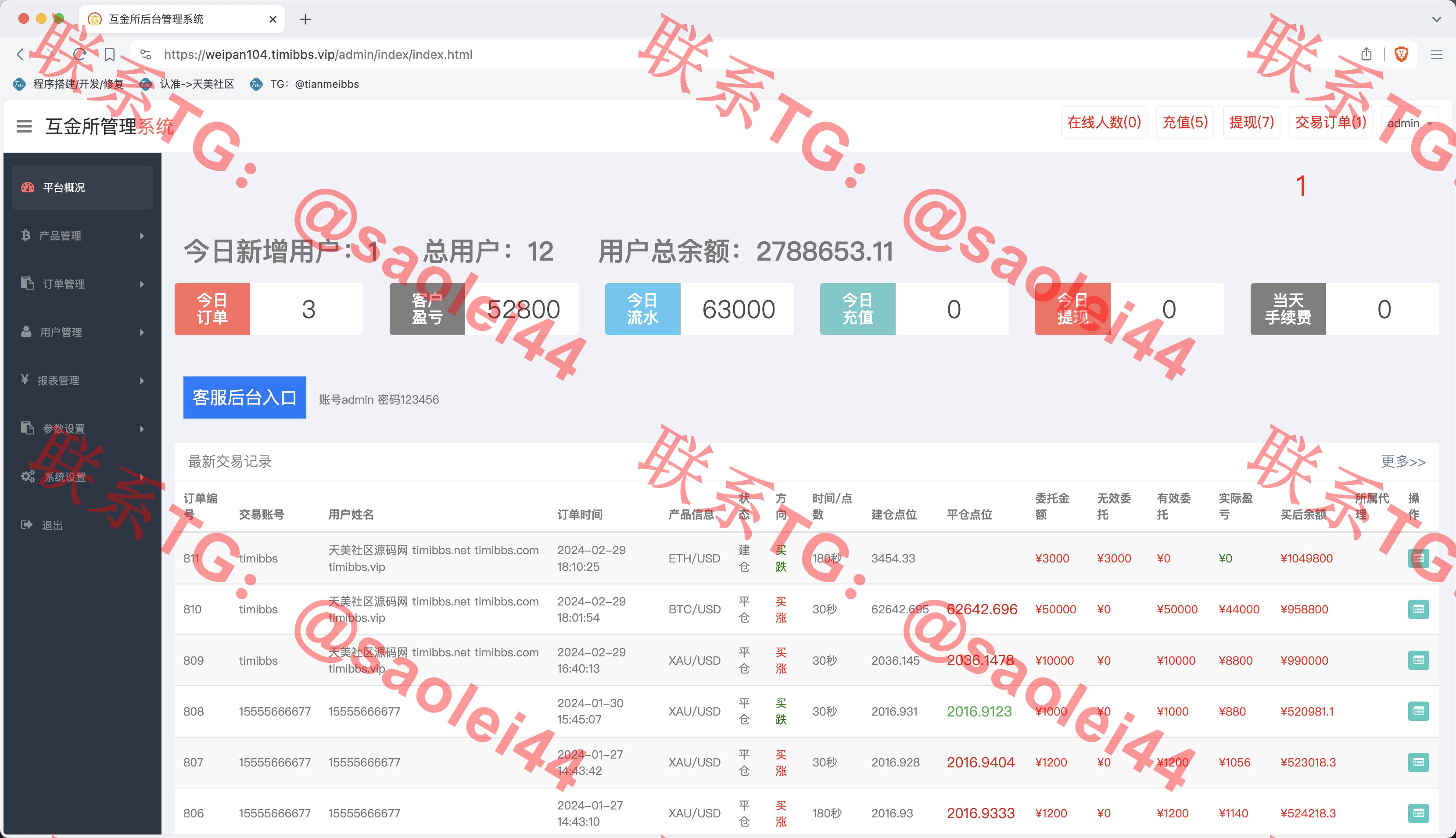 【售】世融国际多语言微盘微交易源码/外汇微盘系统/带理财功能+盈亏风控/前端uniapp+后端PHP/第二版-heichanym.com-黑产源码
