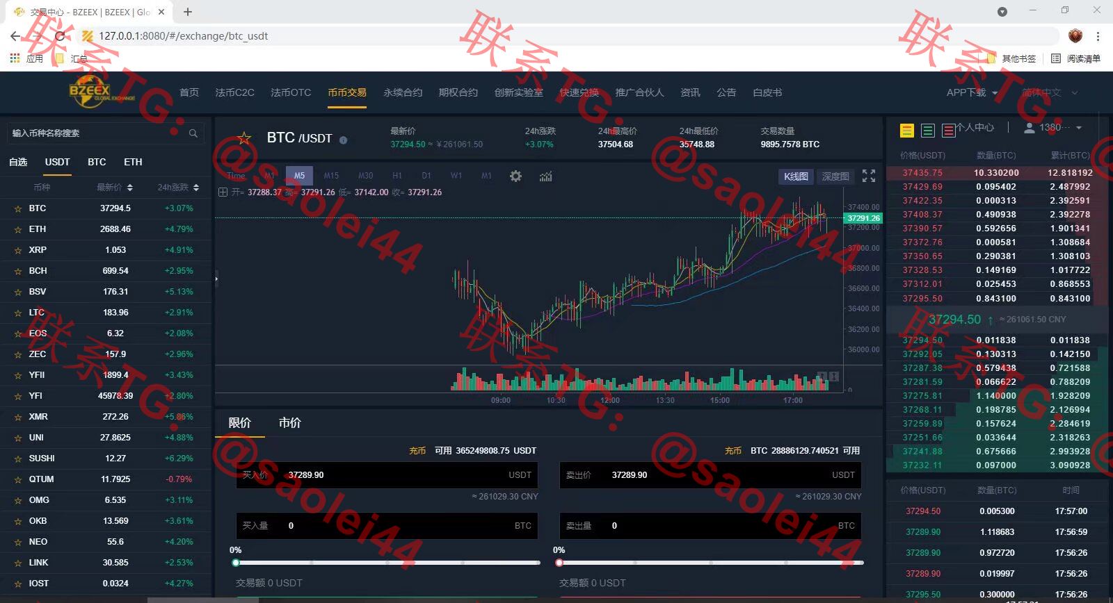 【未测试】BIZZAN币严多语言交易所/法币C2C+法币OTC+币币交易+永续合约+期权合约/前端vue+后端Java/全开源版本-heichanym.com-黑产源码